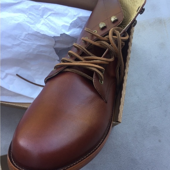 NISOLO Lockwood Trench Boots in Brandy main image 8